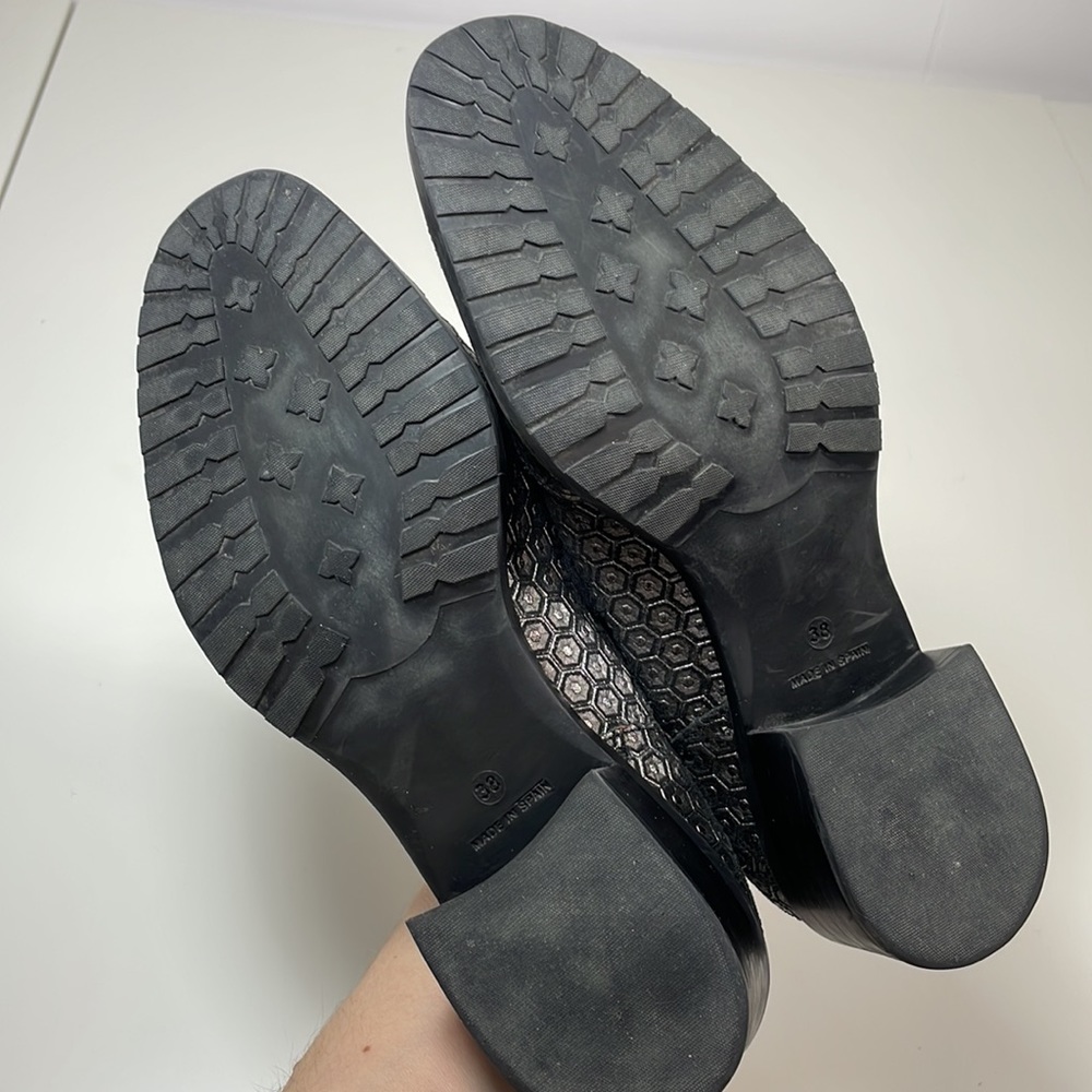 Jose Saenz LEATHER LACE SHOES, 38 - Picture 7 of 8